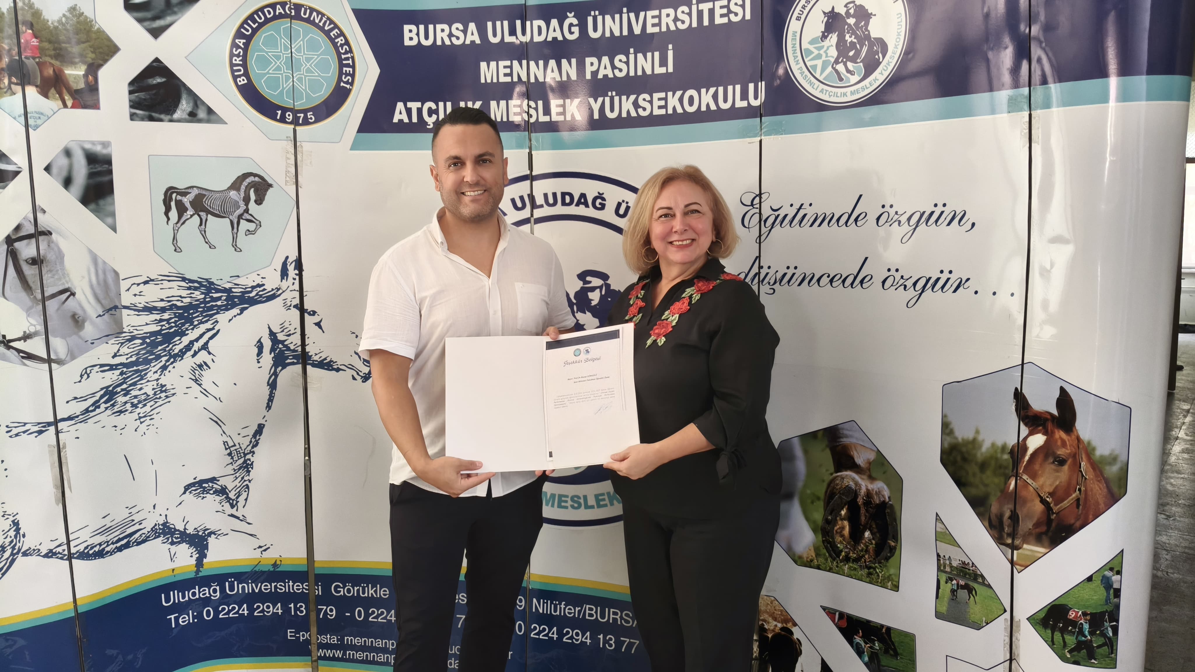 MENNAN PASİNLİ ATÇILIK MYO'DA 2026-2027 EĞİTİM ÖĞRETİM DÖNEMİ AÇILIŞ DERSİ GERÇEKLEŞTİRİLDİ